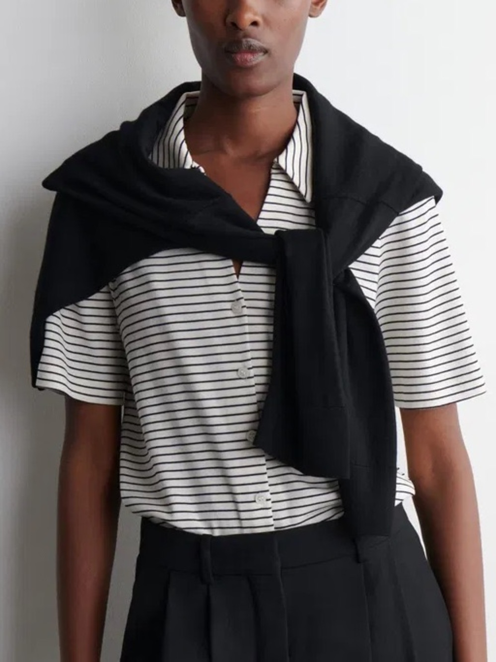COS Jersey Resort Shirt